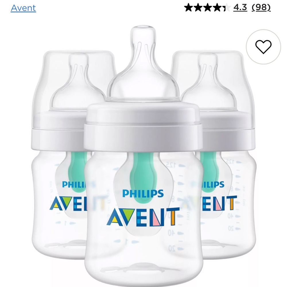 Philips Avent Air Free Vent for Baby Bottles